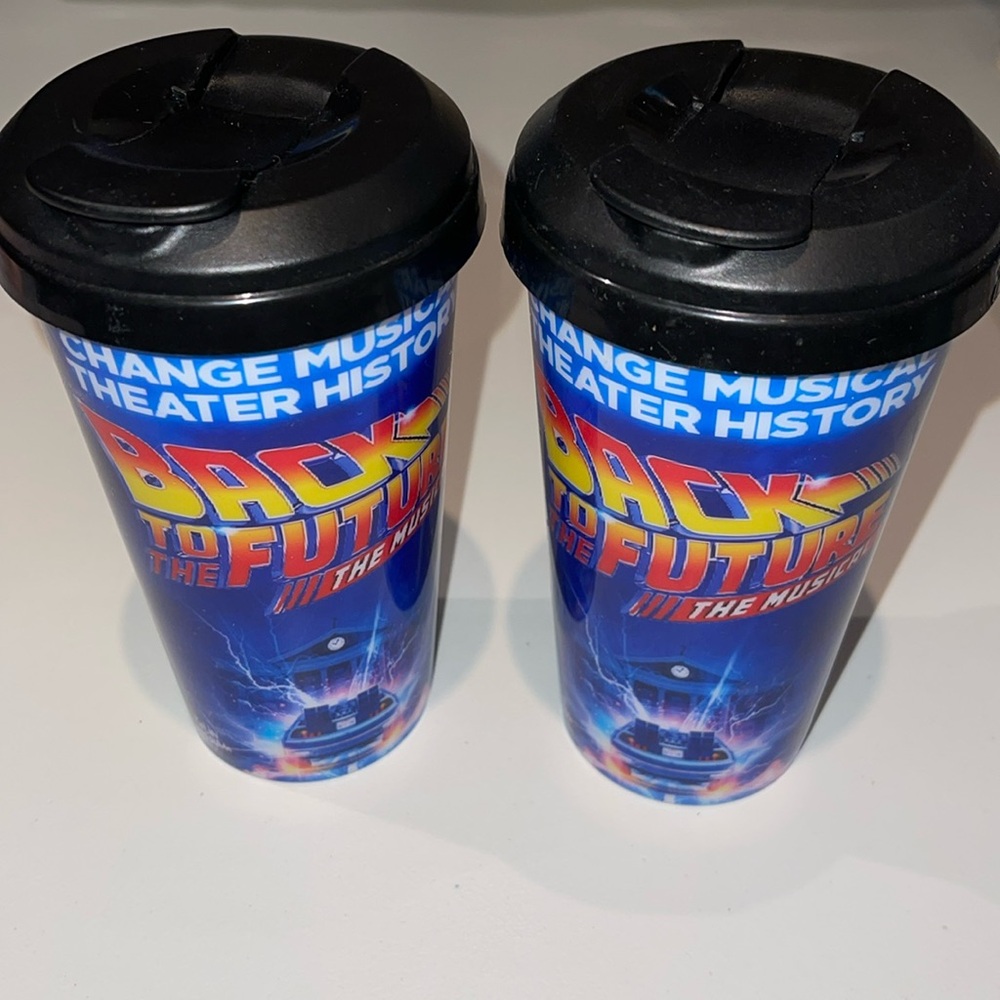 Back to The Future Cups